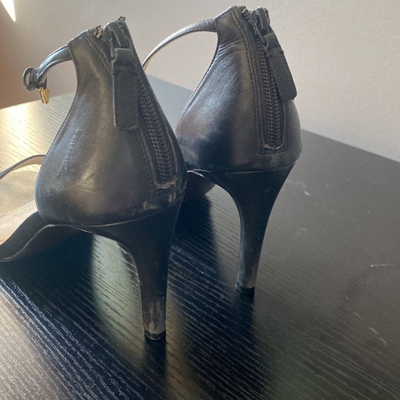Cole Haan black strappy heels - Picture 3 of 5